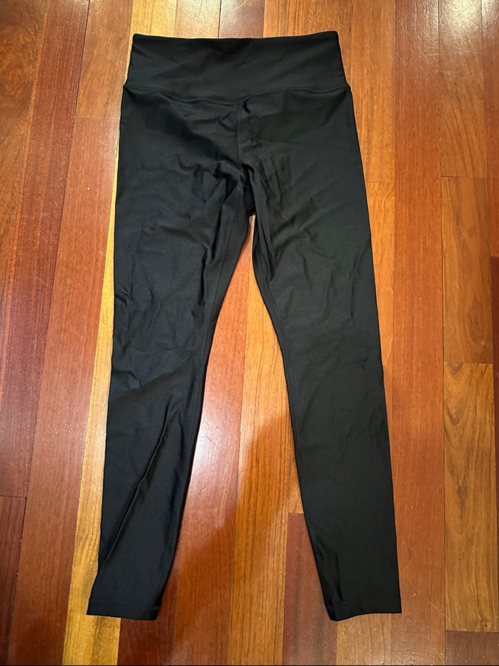 Athleta Black Elation Sheen Tights